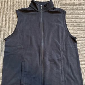 Lands End plus size fleece vest